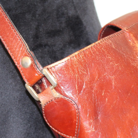 Dillards Bags Dillard Mahogany Western Genuine Leather Purse Poshmark